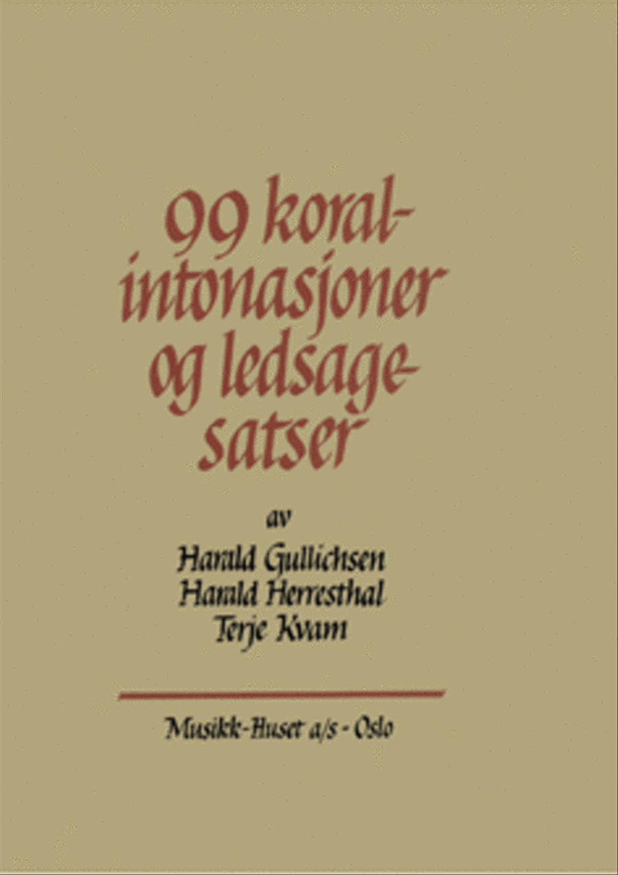 99 Koralintonasjoner og Ledsagesatser