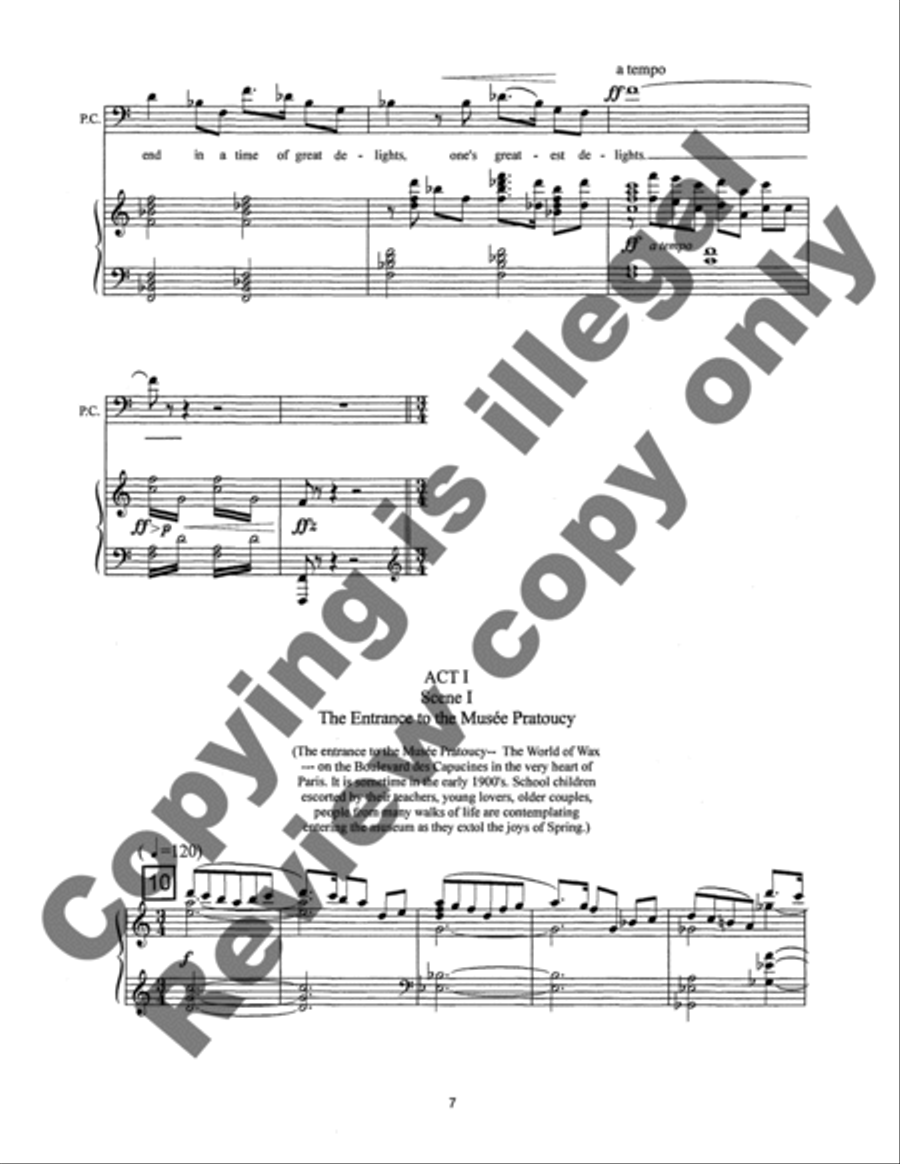A Friend of Napoleon 4-Part scores gallery preview page 11