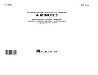 Book cover for 4 Minutes - Full Score