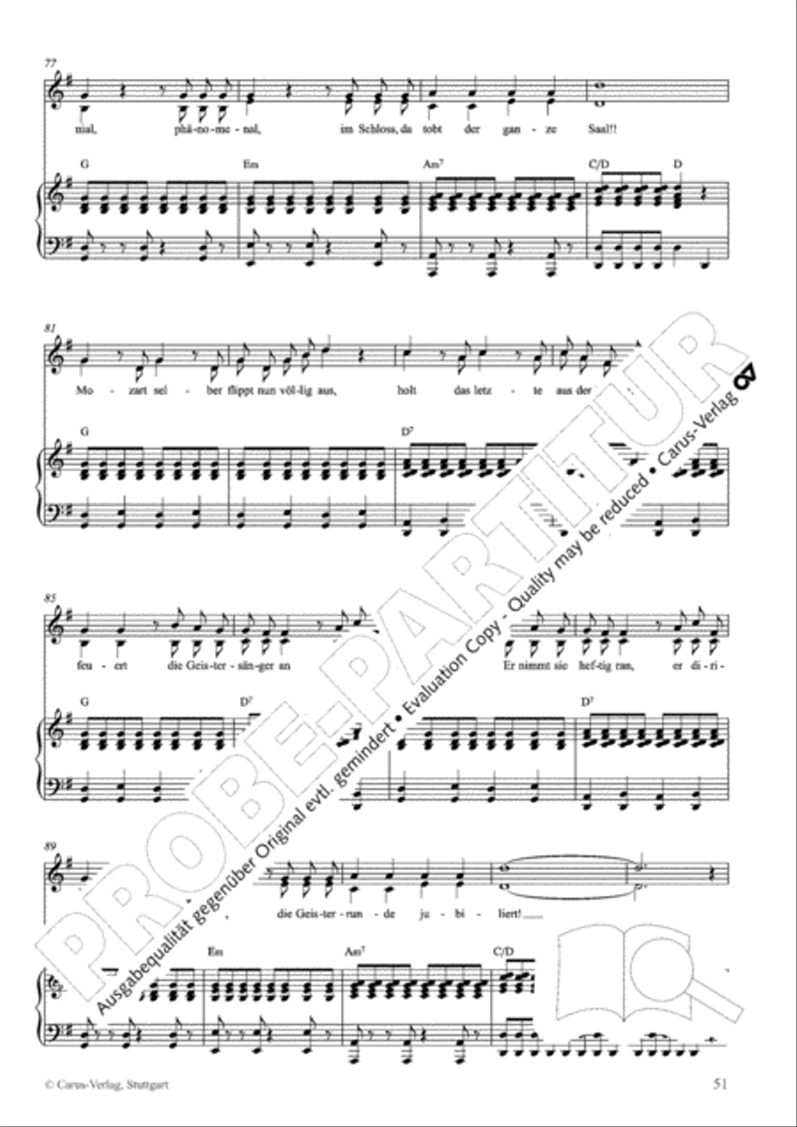 Gruselsongs, Band 1 Gruselsongs, Band 1 Score scores gallery preview page 52