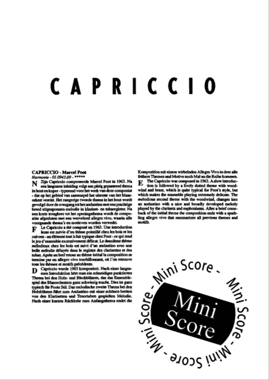 Capriccio Capriccio Concert Band scores gallery preview page 3