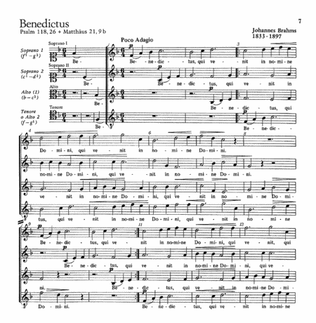 Berlioz: Veni Creator Spiritus; Brahms: Benedictus