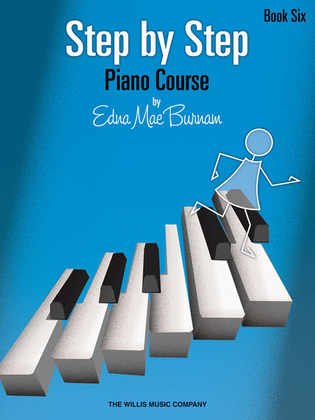 Book cover for Step by Step Piano Course – Book 6