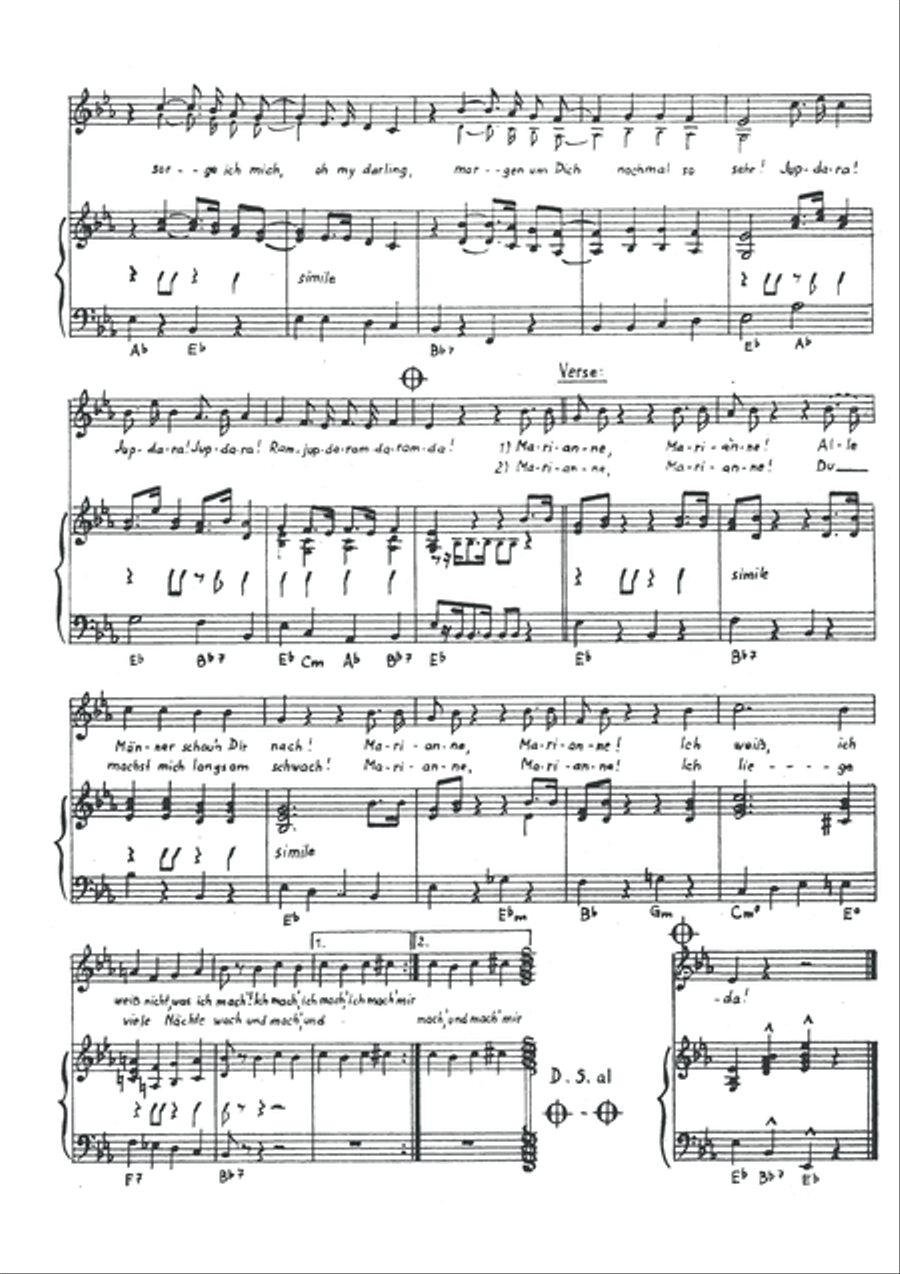 Ich mach' mir Sorgen um dich Voice scores gallery preview page 4