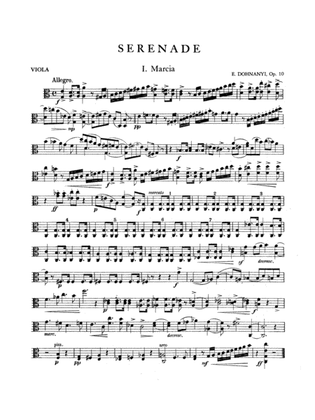 Book cover for Dohnányi: Serenade, Op. 10