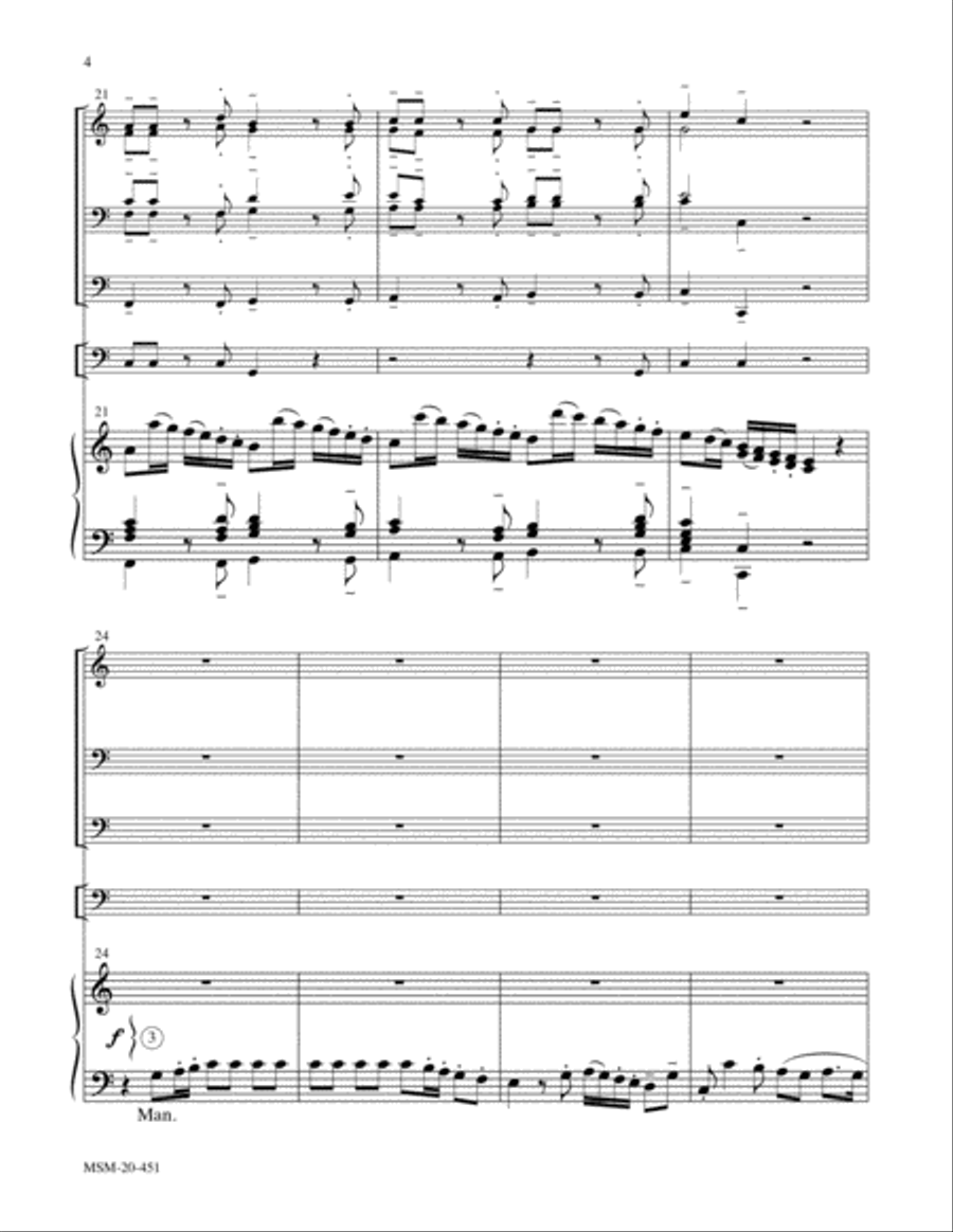 Worthy Is the Lamb Worthy Is the Lamb Organ scores gallery preview page 5