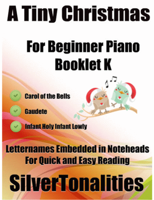 A Tiny Christmas for Beginner Piano Booklet K