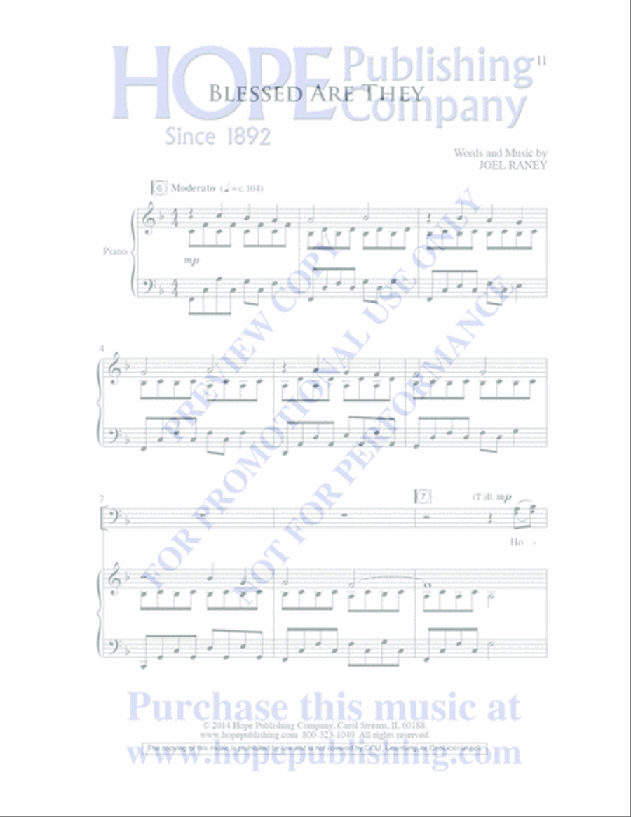 The Seven Last Days 4-Part scores gallery preview page 14
