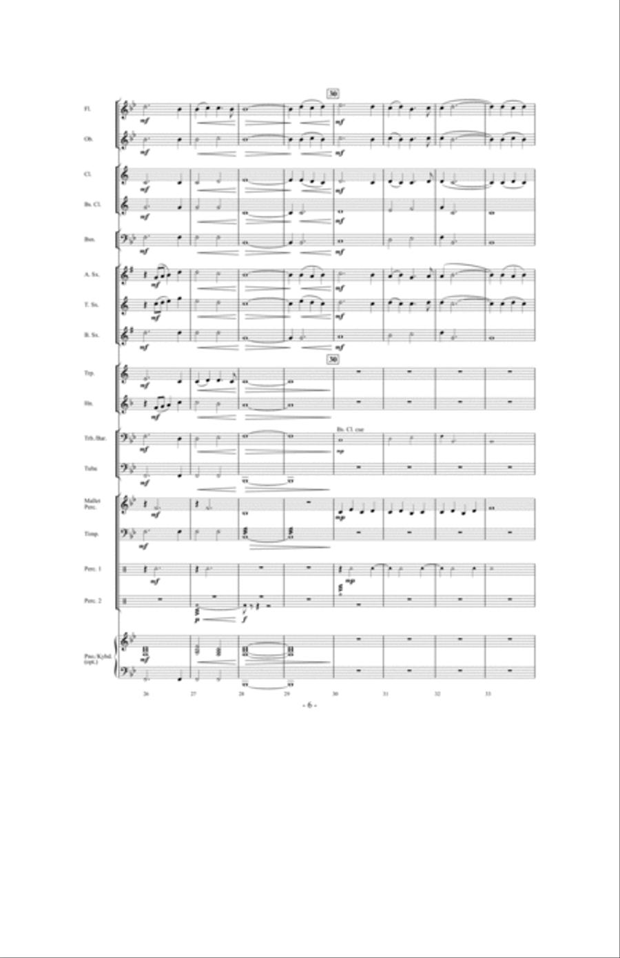 Be Still, My Soul Concert Band scores gallery preview page 5