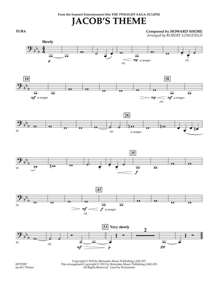 Jacob's Theme (from The Twilight Saga: Eclipse) - Tuba