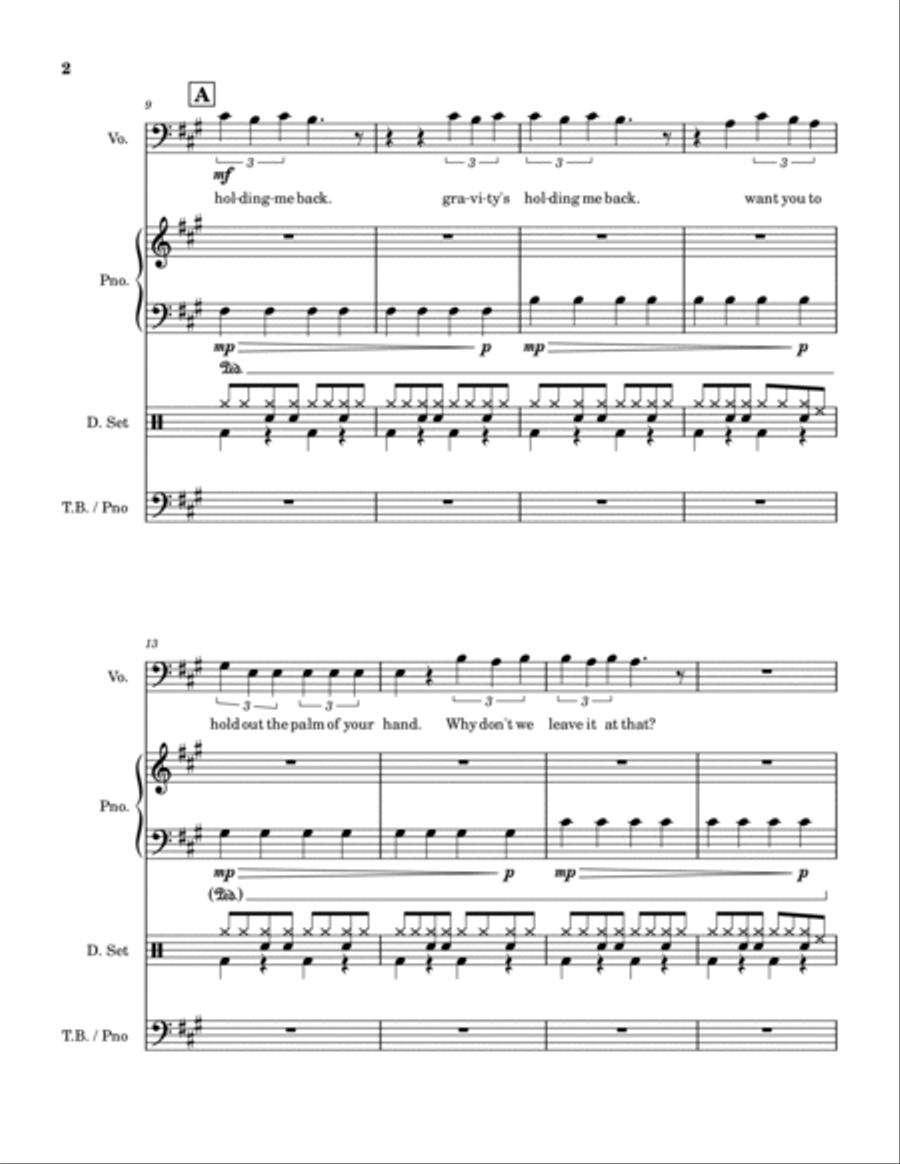 As It Was Voice scores gallery preview page 3