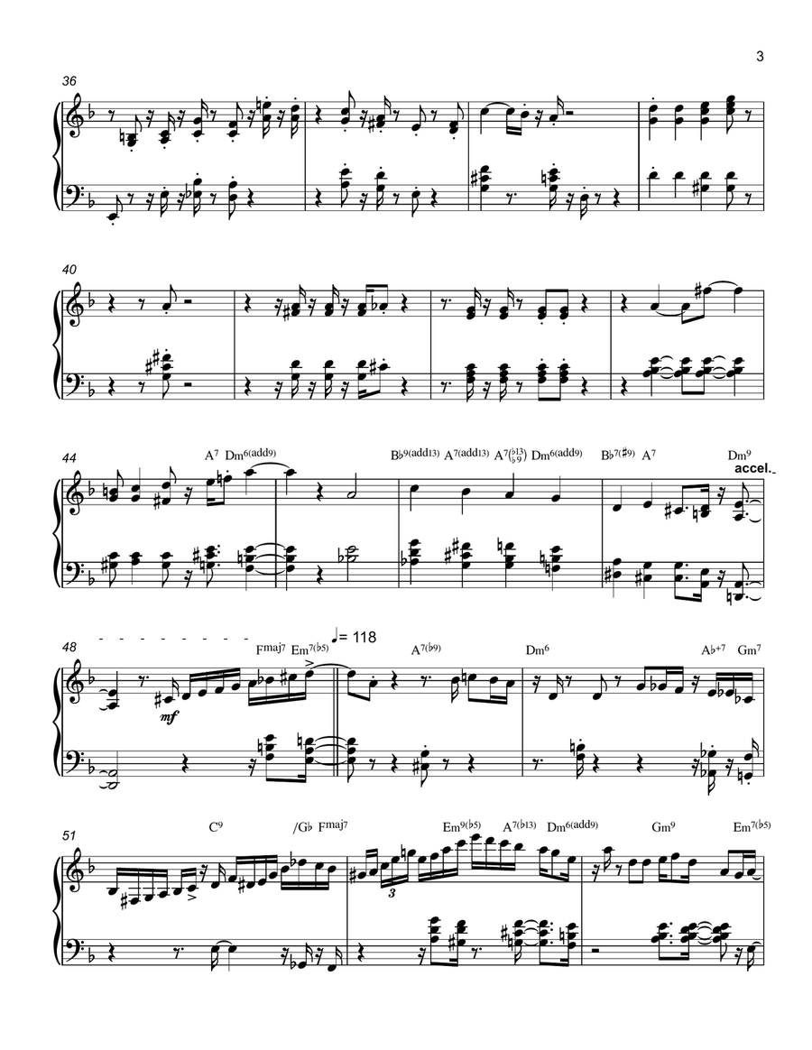 Beautiful Love Beautiful Love Piano Solo scores gallery preview page 3