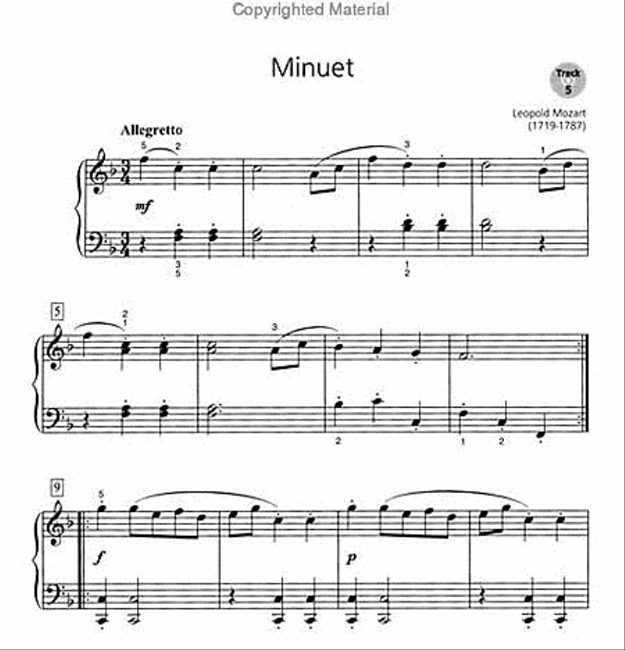 Essential Piano Repertoire - Level One Piano Method scores gallery preview page 3