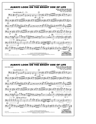 Always Look On The Bright Side Of Life (arr. Conaway & Holt) - Electric Bass