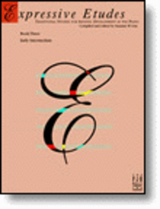 Book cover for Expressive Etudes, Book Three