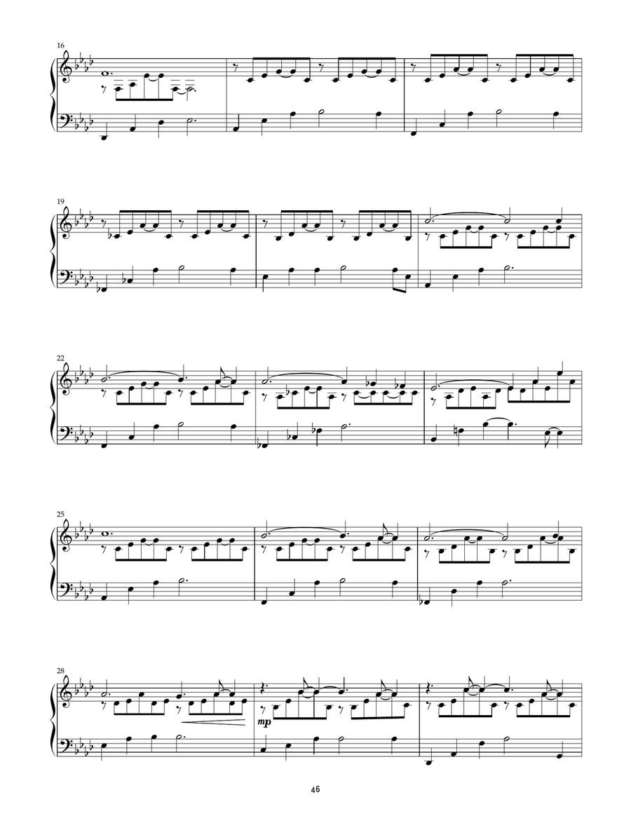 Shine Piano Solo scores gallery preview page 2