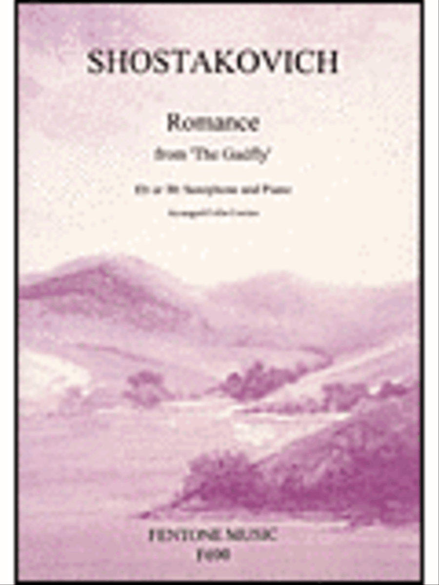 Romance from The Gadfly Piano Accompaniment scores gallery preview page 1