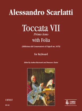Book cover for Toccata VII Primo tono with Folia (Biblioteca del Conservatorio di Napoli ms. 9478) for Keyboard
