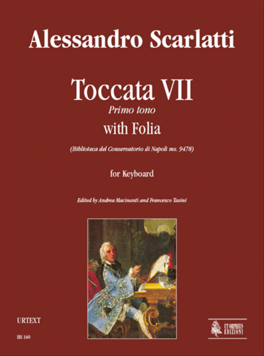 Toccata VII Primo tono with Folia (Biblioteca del Conservatorio di Napoli ms. 9478) for Keyboard