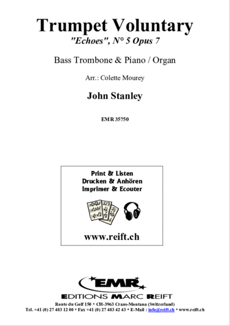Trumpet Voluntary Trumpet Voluntary Trombone scores gallery preview page 2
