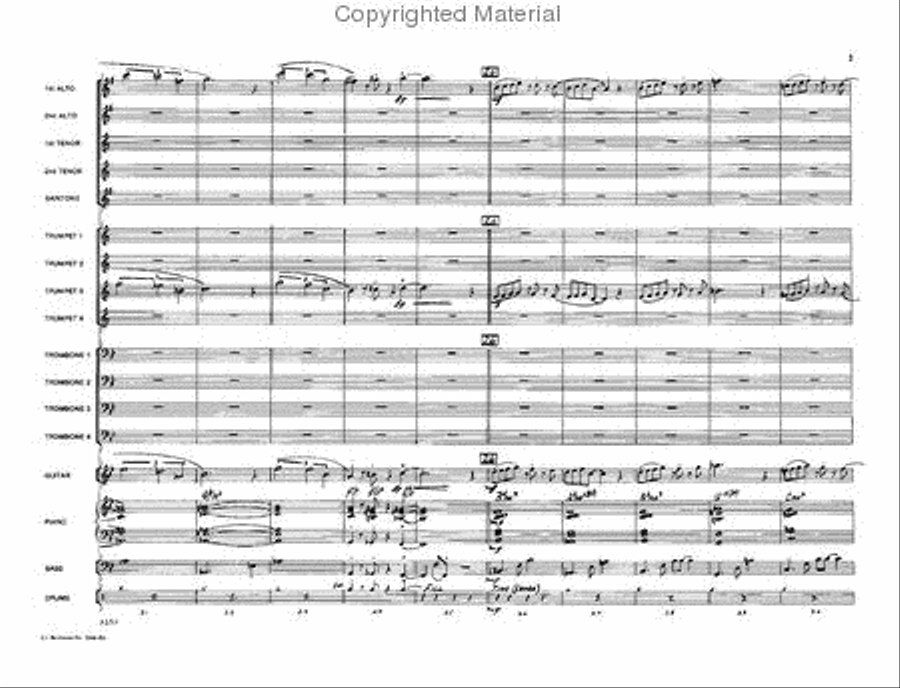 Your Sister's Samba Jazz Ensemble scores gallery preview page 4