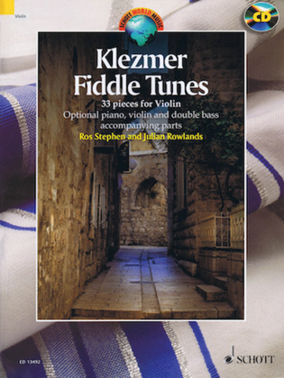 Book cover for Klezmer Fiddle Tunes