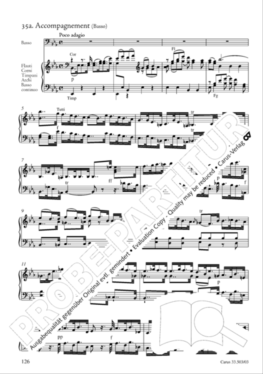 Passion according to St. Matthew (Passions-Musik nach dem Evangelisten Matthaus) SSATB scores gallery preview page 127