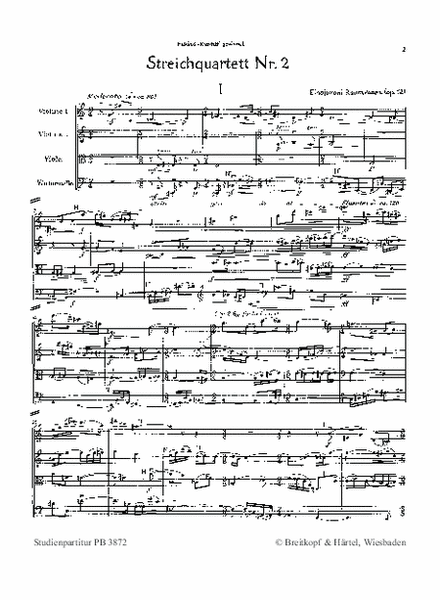 String Quartet No. 2 (Op. 12)