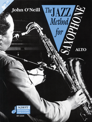 Book cover for The Jazz Method for Alto Saxophone