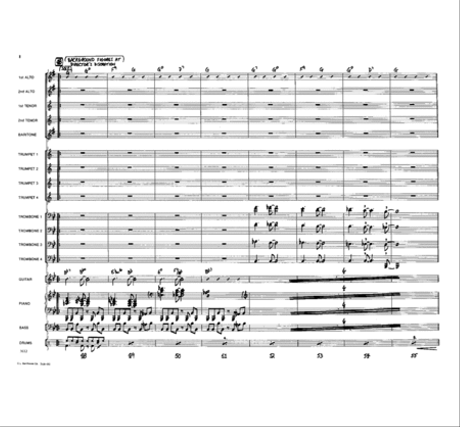 Saturday Night Blues Jazz Ensemble scores gallery preview page 8