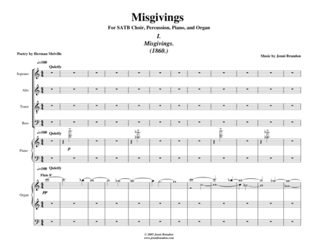 Misgivings - Organ Score image number null