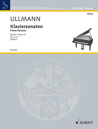 Book cover for Piano Sonatas Volume 2, No. 5-7