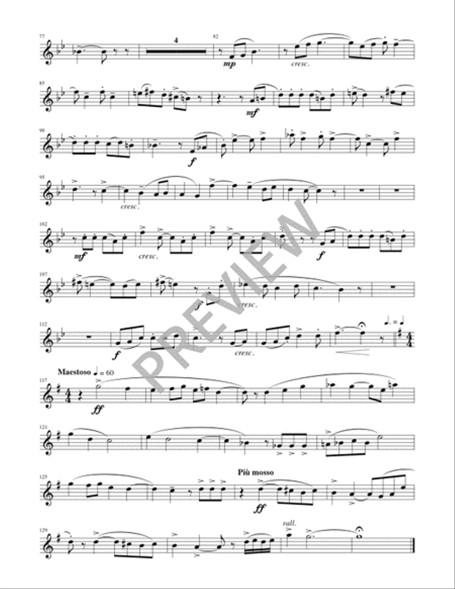 Deo Gratias Trombone scores gallery preview page 22