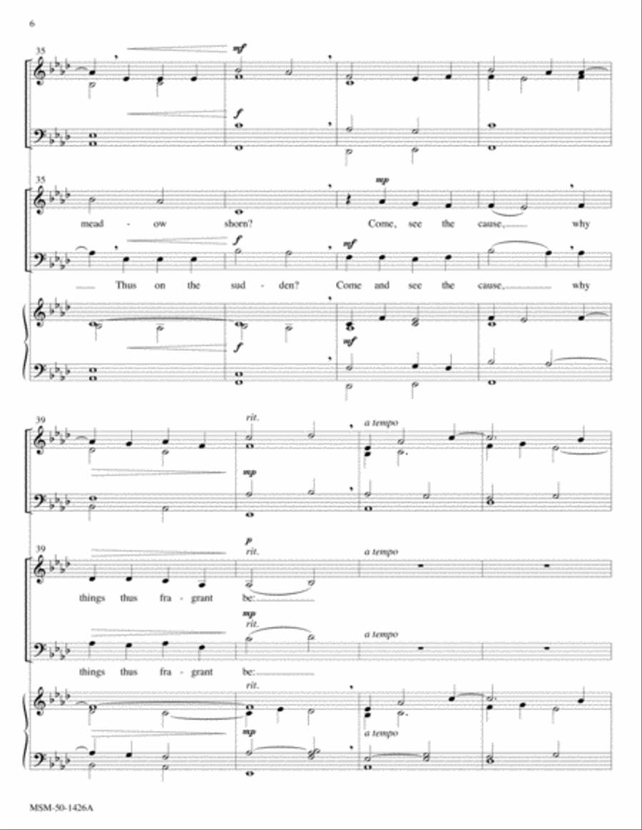 What Sweeter Music Choir scores gallery preview page 6