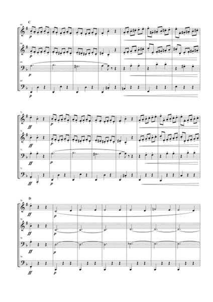 Minuetto from "L'Arlesienne Suite No. 1" for Brass Quartet image number null