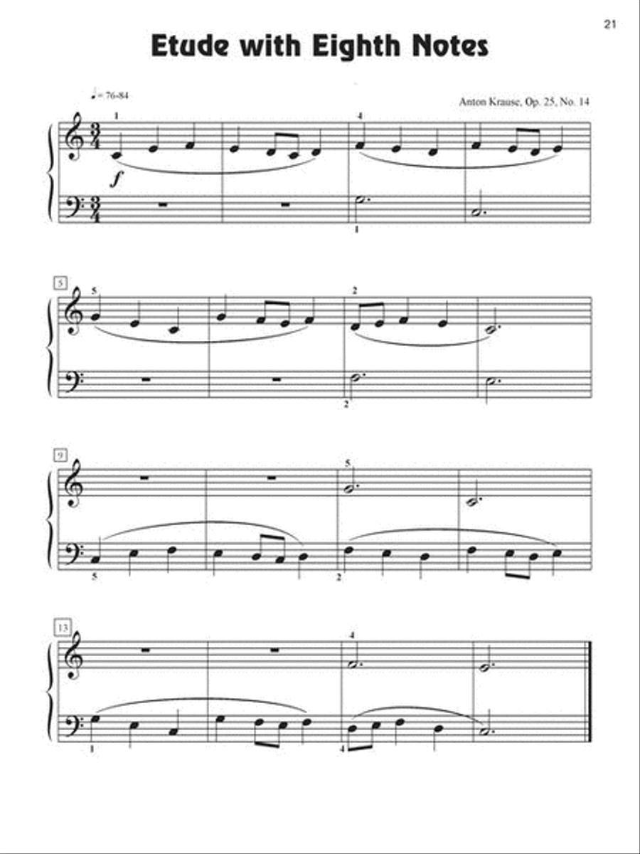 Fingerpower – Etudes Primer Piano Method scores gallery preview page 7