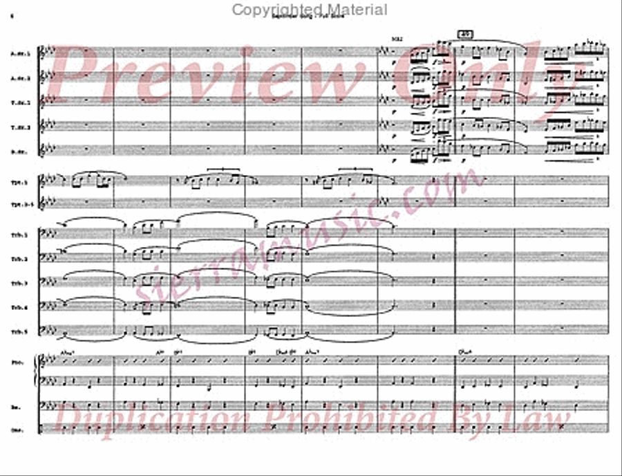 September Song Jazz Ensemble scores gallery preview page 7