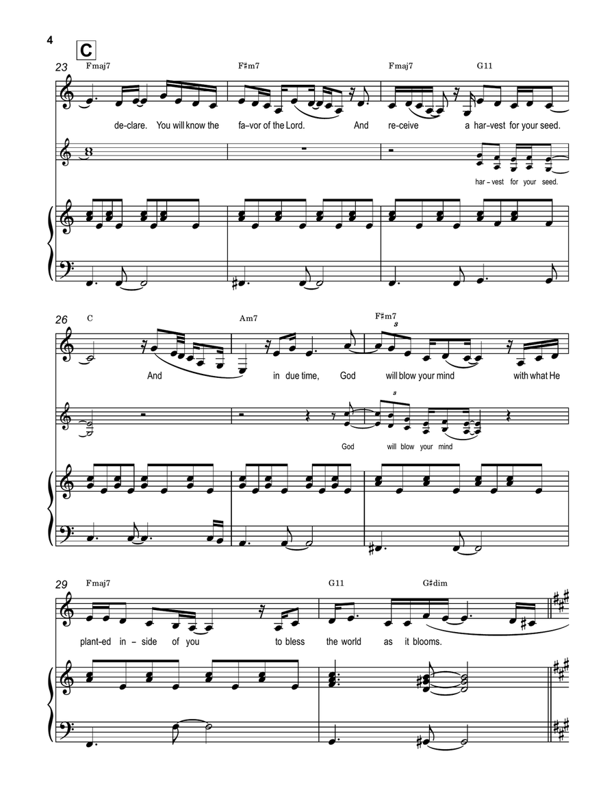 A Great Work A Great Work Voice scores gallery preview page 4