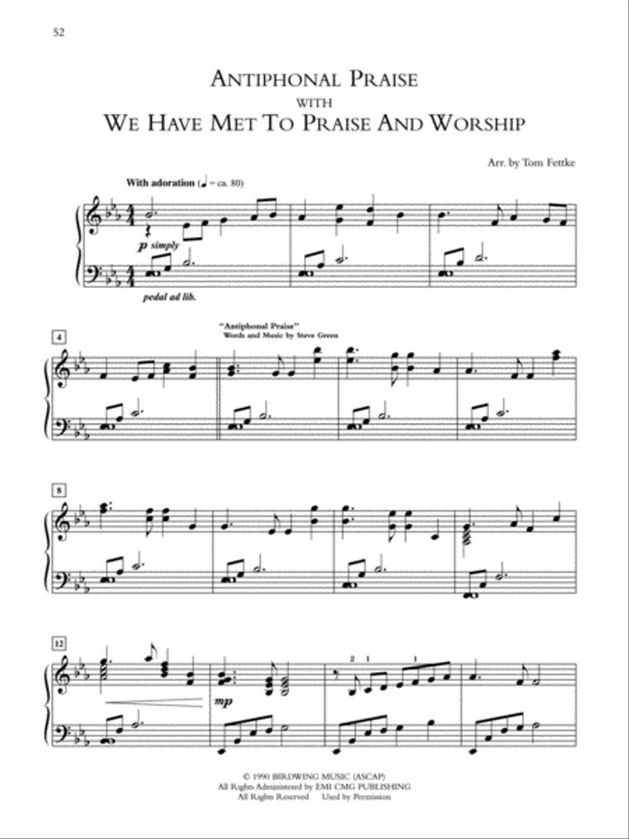 How Great Is Our God by Thomas Fettke - Piano Solo - Sheet Music