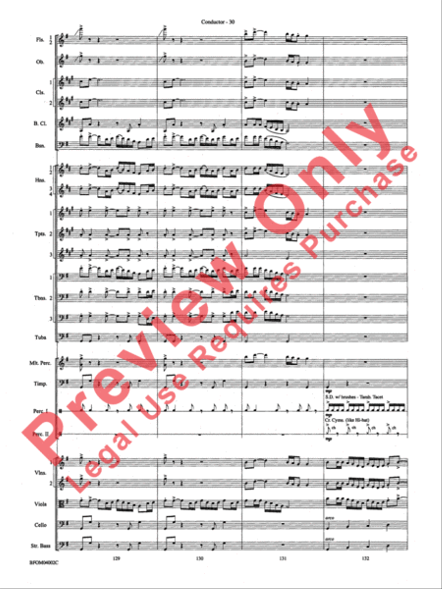 Prairiesong Full Orchestra scores gallery preview page 33