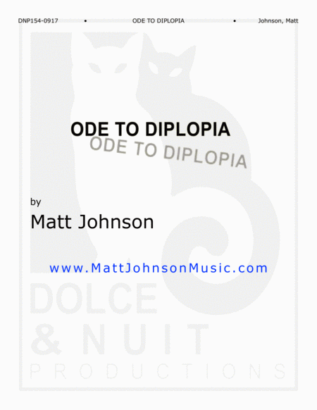Ode to Diplopia image number null