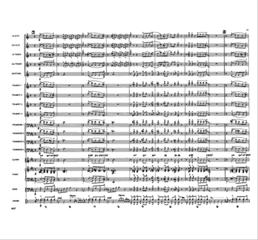 Night Rider Jazz Ensemble scores gallery preview page 10
