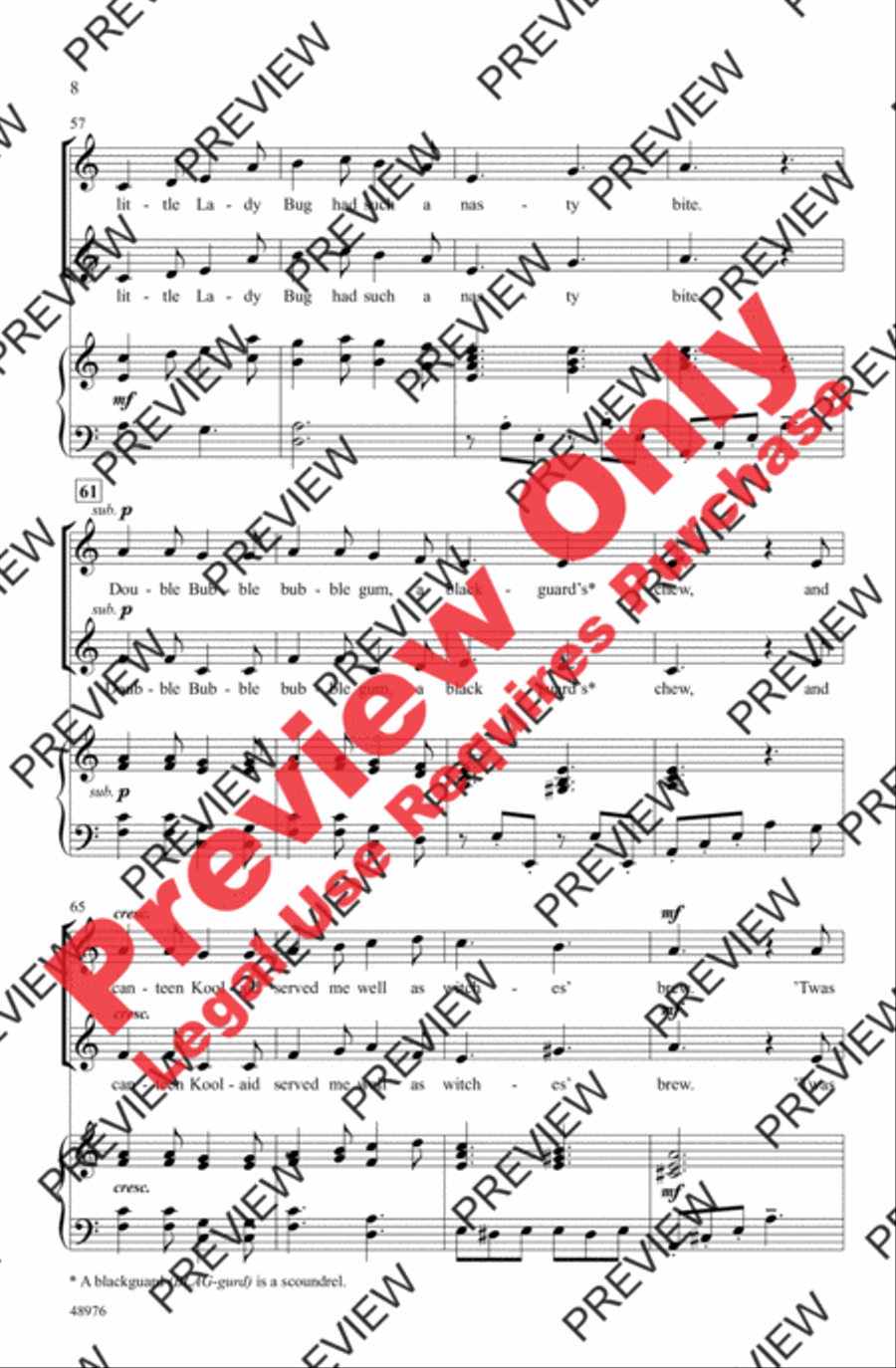 Pirates of the Cherry Tree 2-Part scores gallery preview page 8