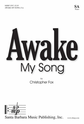 Book cover for Awake My Song - SA Octavo
