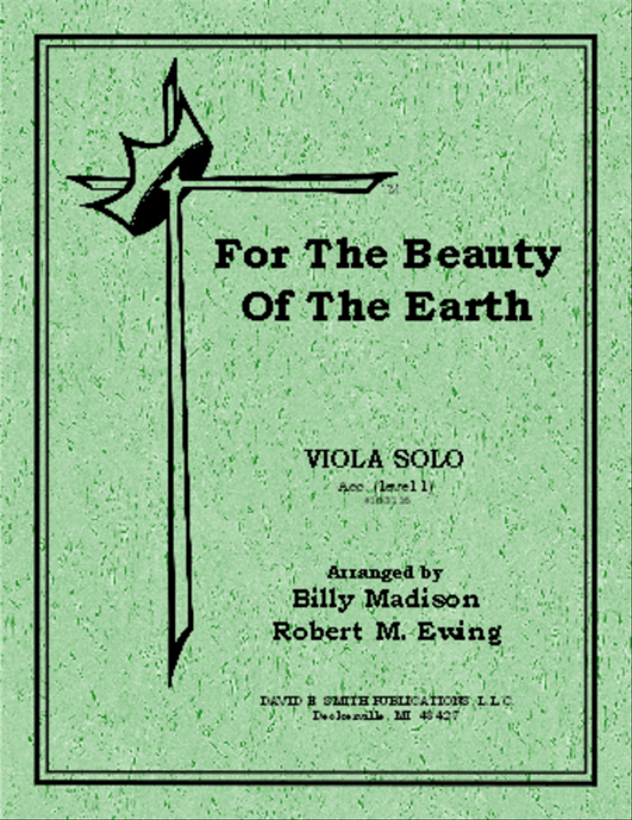 For The Beauty Of The Earth by Robert M. Ewing Flute - Sheet Music