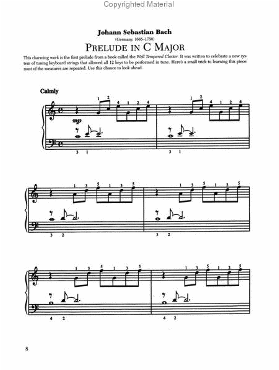 Big Book of Beginner's Piano Classics -- 83 Favorite Pieces in Easy Piano Arrangements with Downloadable MP3s Easy Piano scores gallery preview page 3