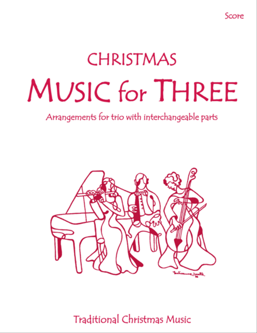 Music for Three, Christmas - Score 55199 Small Ensemble scores gallery preview page 1