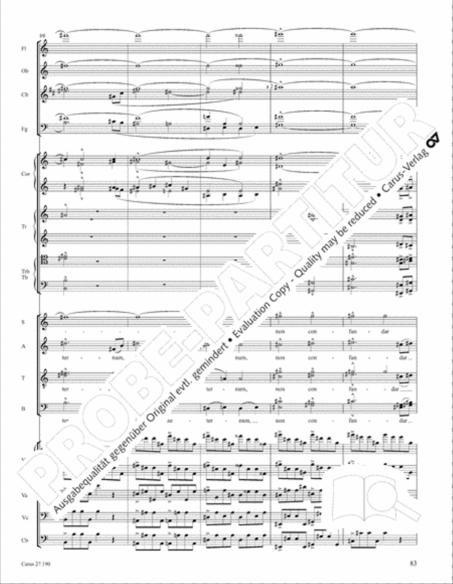 Te Deum 4-Part scores gallery preview page 90