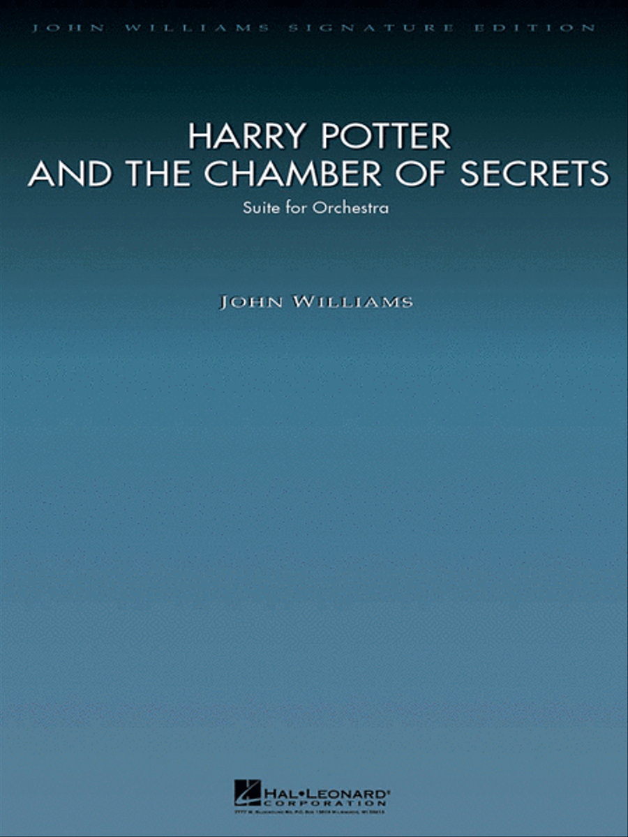 Harry Potter and the Chamber of Secrets Full Orchestra scores gallery preview page 1