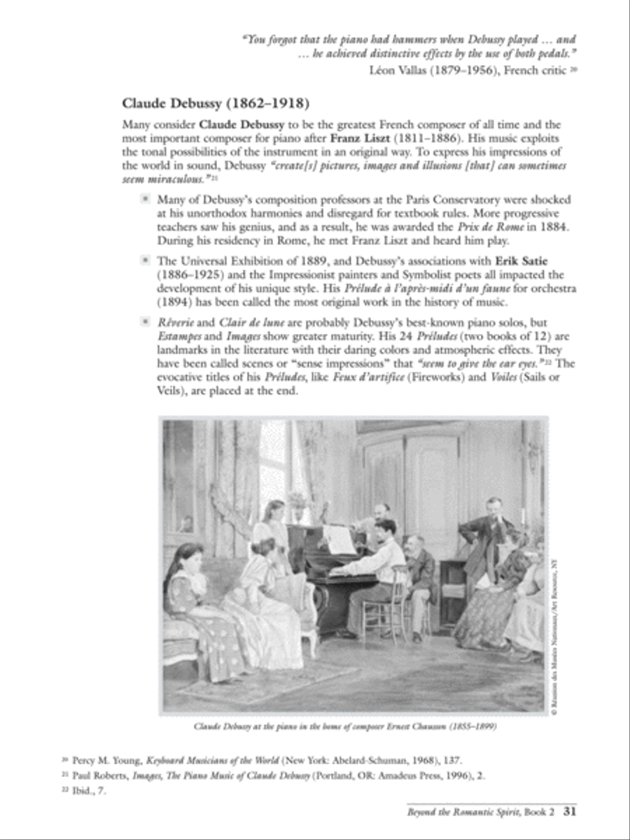 Beyond the Romantic Spirit (1880--1922), Book 2 Piano Solo scores gallery preview page 14